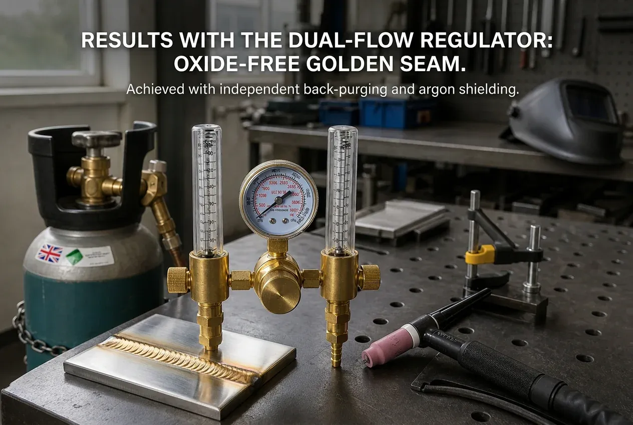 Two Hoses from One Argon Cylinder
